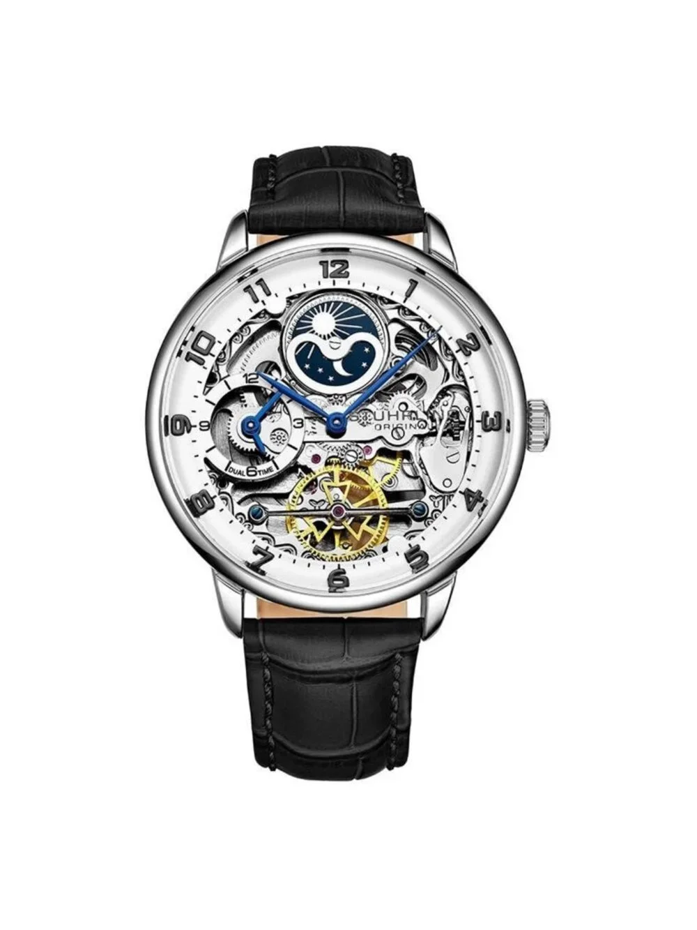 NWT Stuhrling Original Legacy Automatic Silver Dial Men's Watch